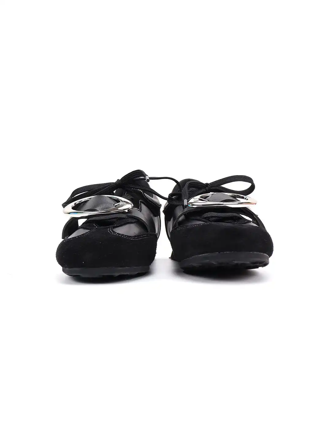 Asthershop | Metal Decor Genuine Leather German Training Shoes