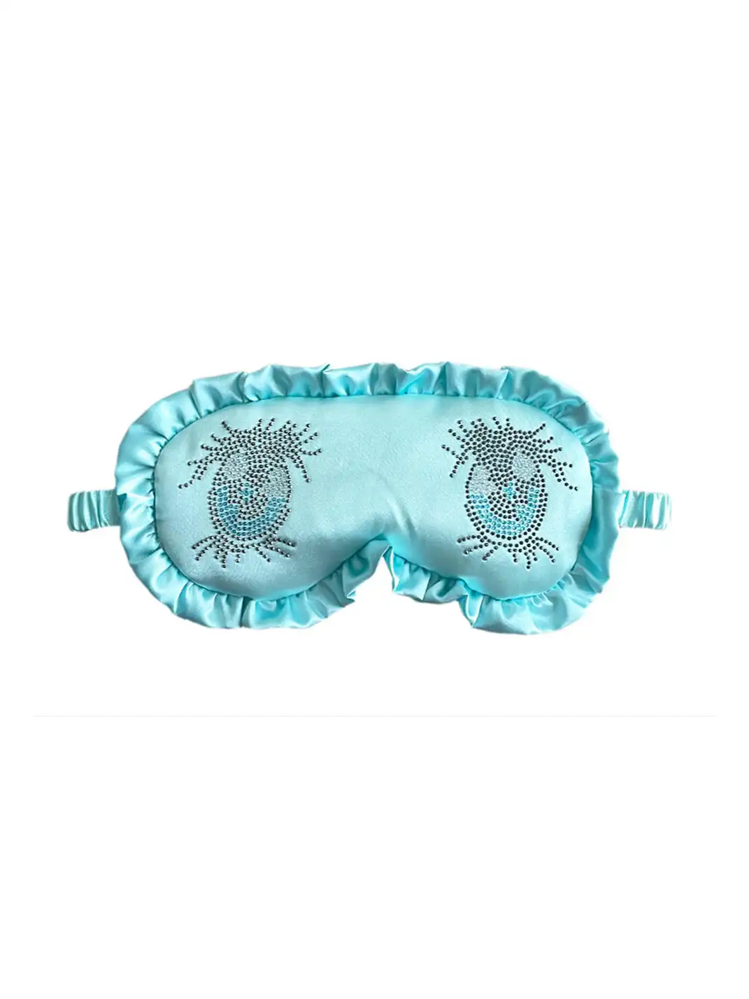 nit alcove | Rhinestone Polka Dot Eye Mask