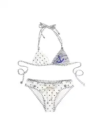 nit alcove | Polka Dot Striped Bikini