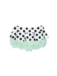 nit alcove | Fake Two-piece Polka Dot Elastic Lace Shorts