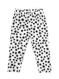 nit alcove | Mesh Polka Dot Seven-point Pants