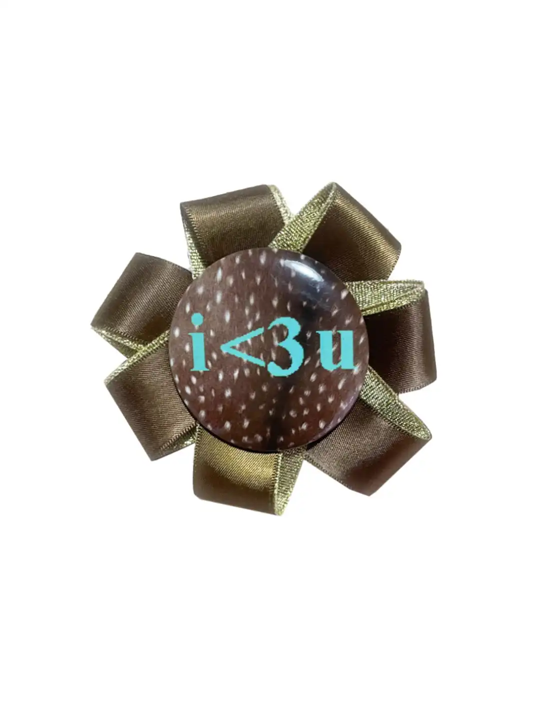 nit alcove | All-season Versatile Printed Badge Brooch
