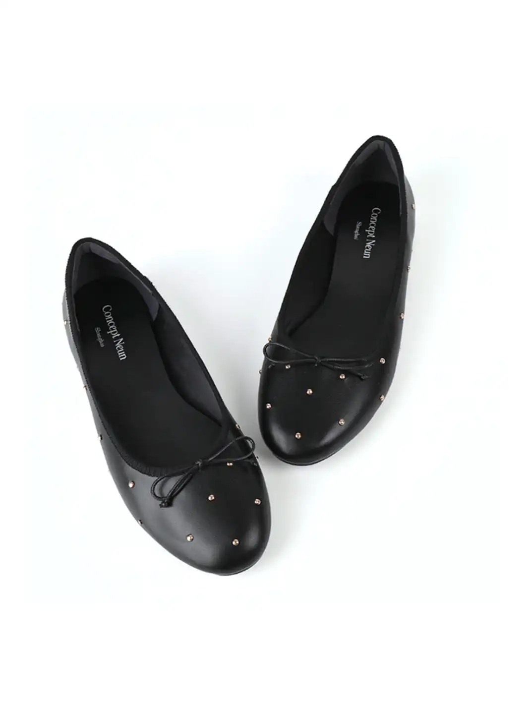 Concept Neun | Soft Bow Ballet Flat Shoes