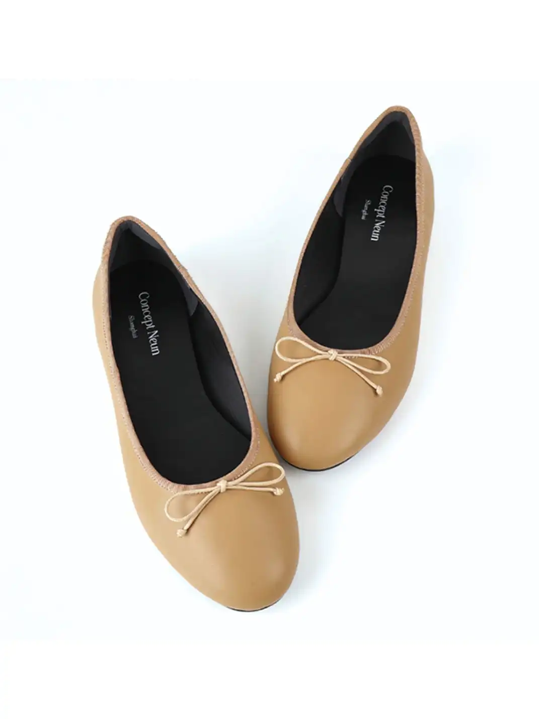 Concept Neun | Soft Bow Ballet Flat Shoes