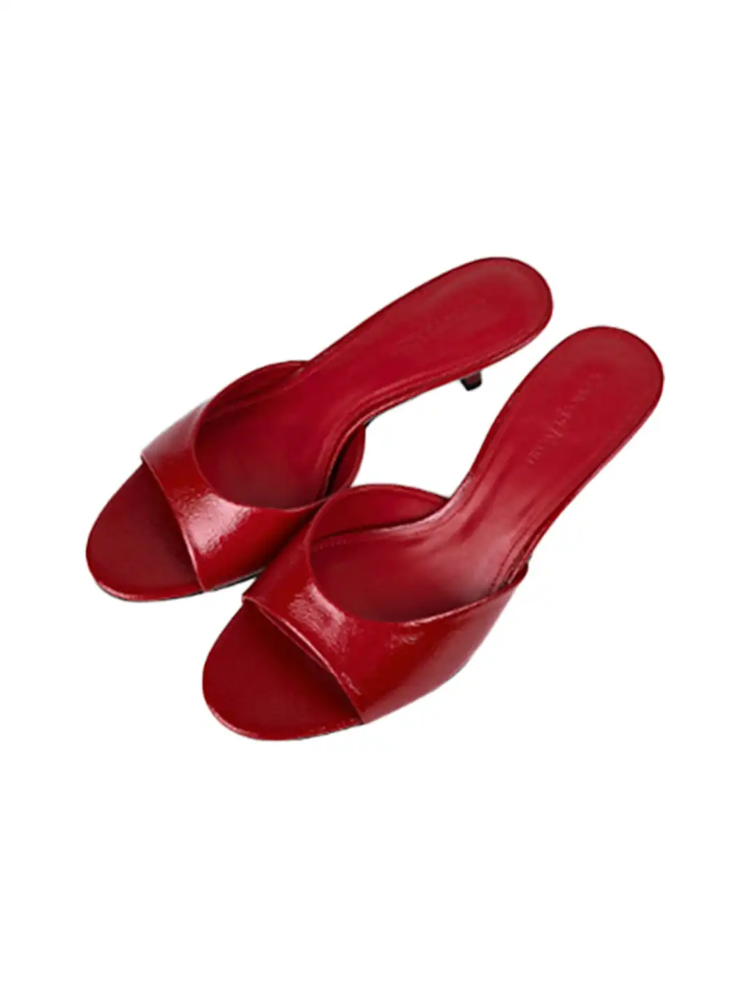 Concept Neun | Round Toe Kitten Heel High Heel Sandals