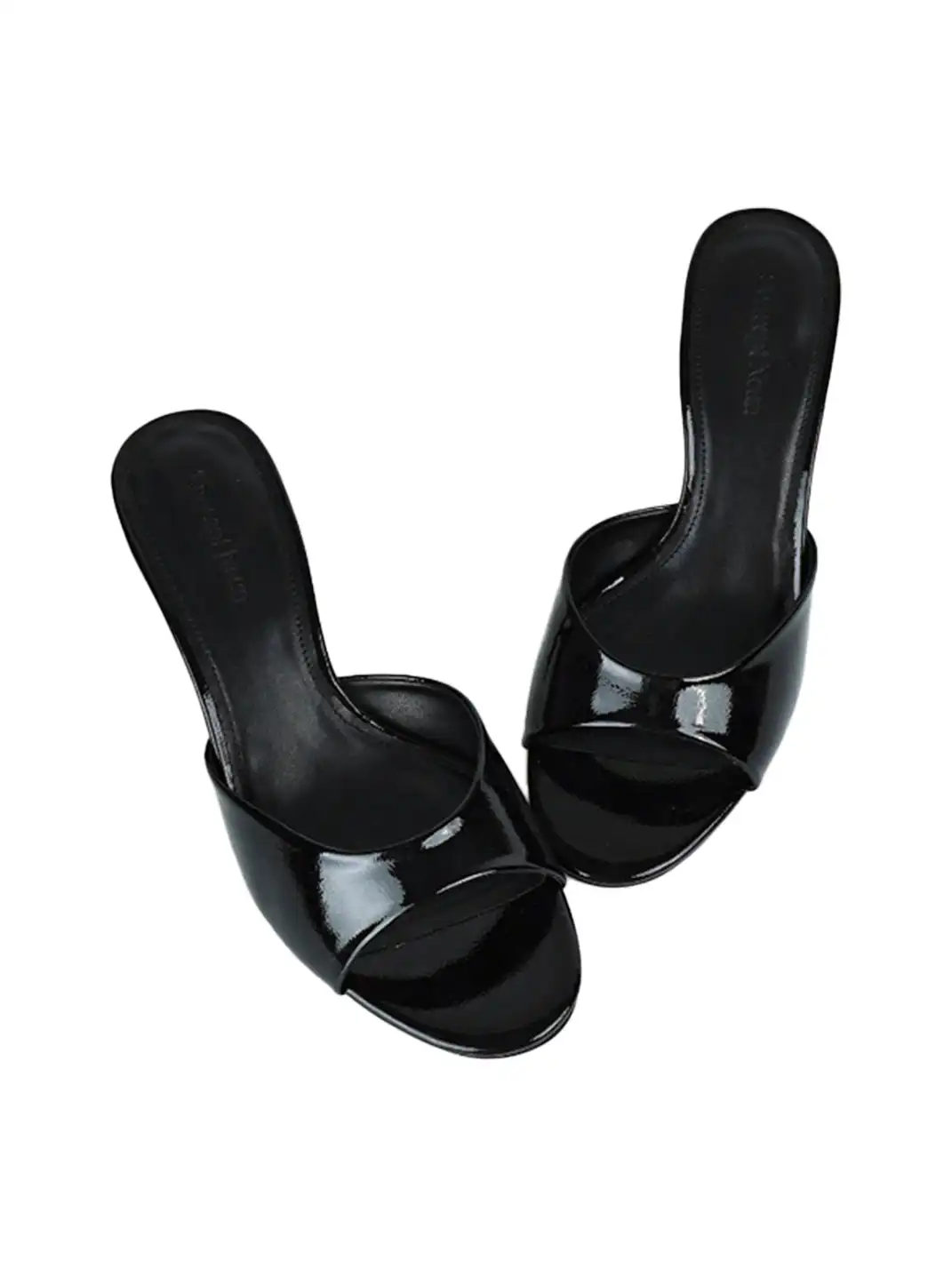 Concept Neun | Round Toe Kitten Heel High Heel Sandals