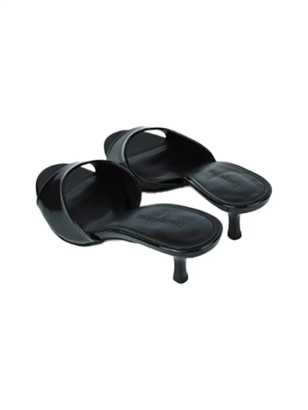 Concept Neun | Round Toe Kitten Heel High Heel Sandals