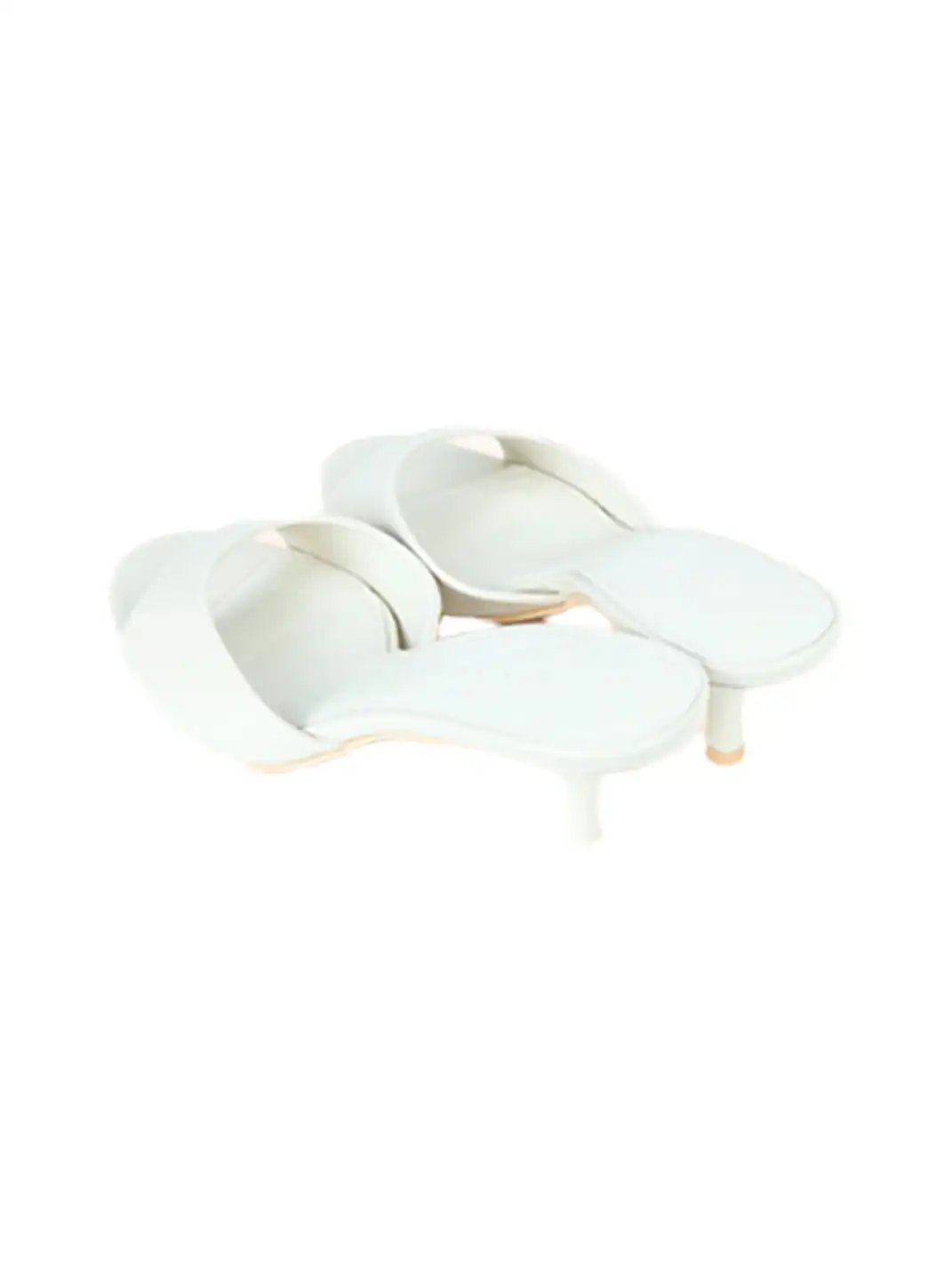 Concept Neun | Round Toe Kitten Heel High Heel Sandals