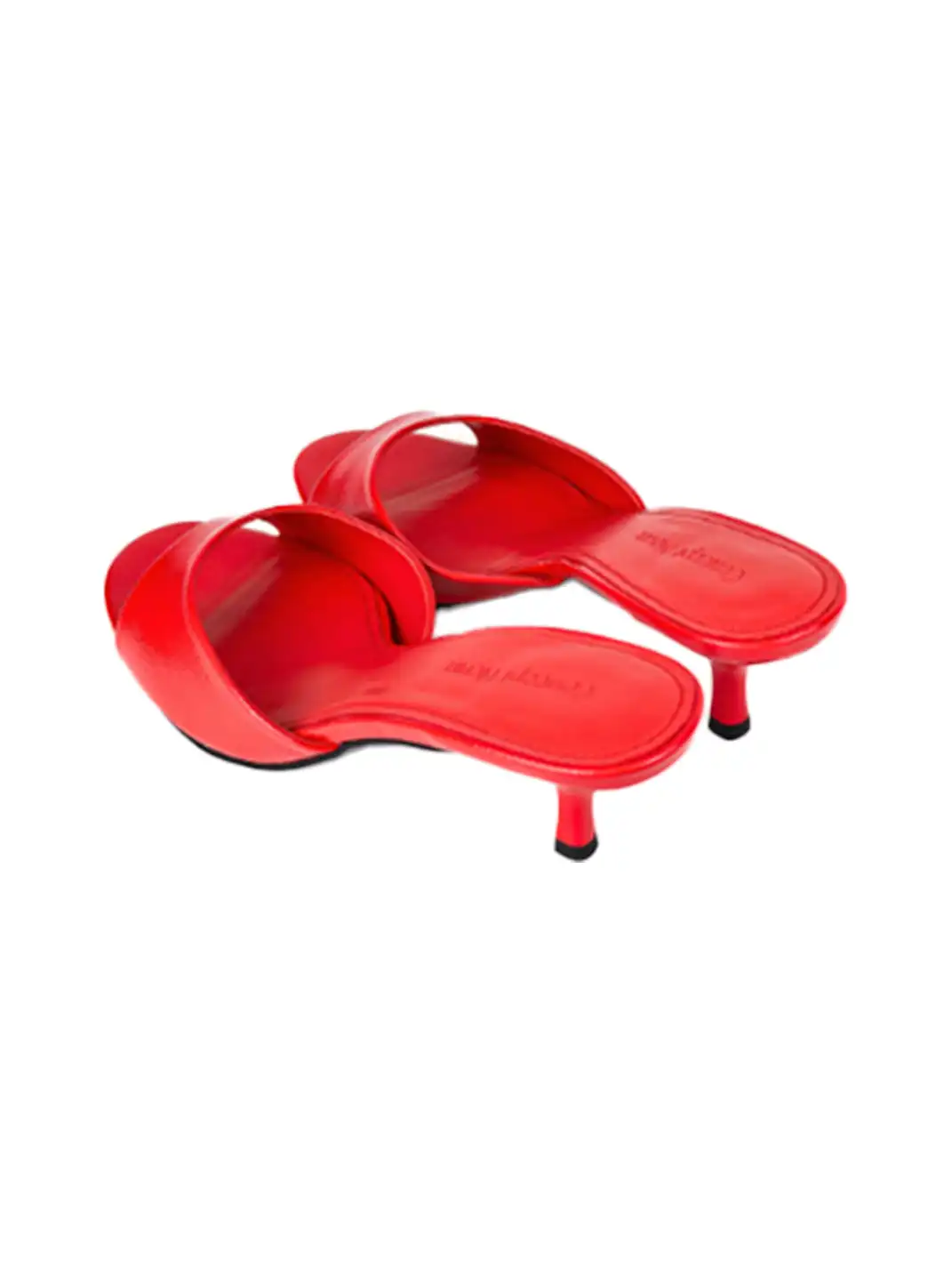 Concept Neun | Round Toe Kitten Heel High Heel Sandals