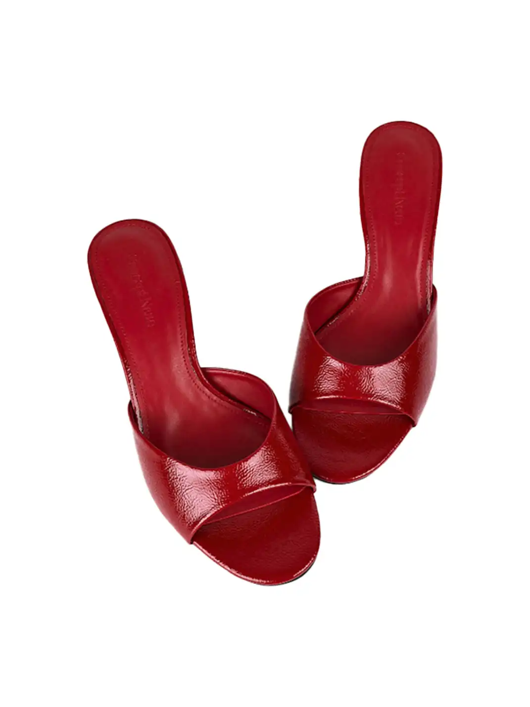 Concept Neun | Round Toe Kitten Heel High Heel Sandals