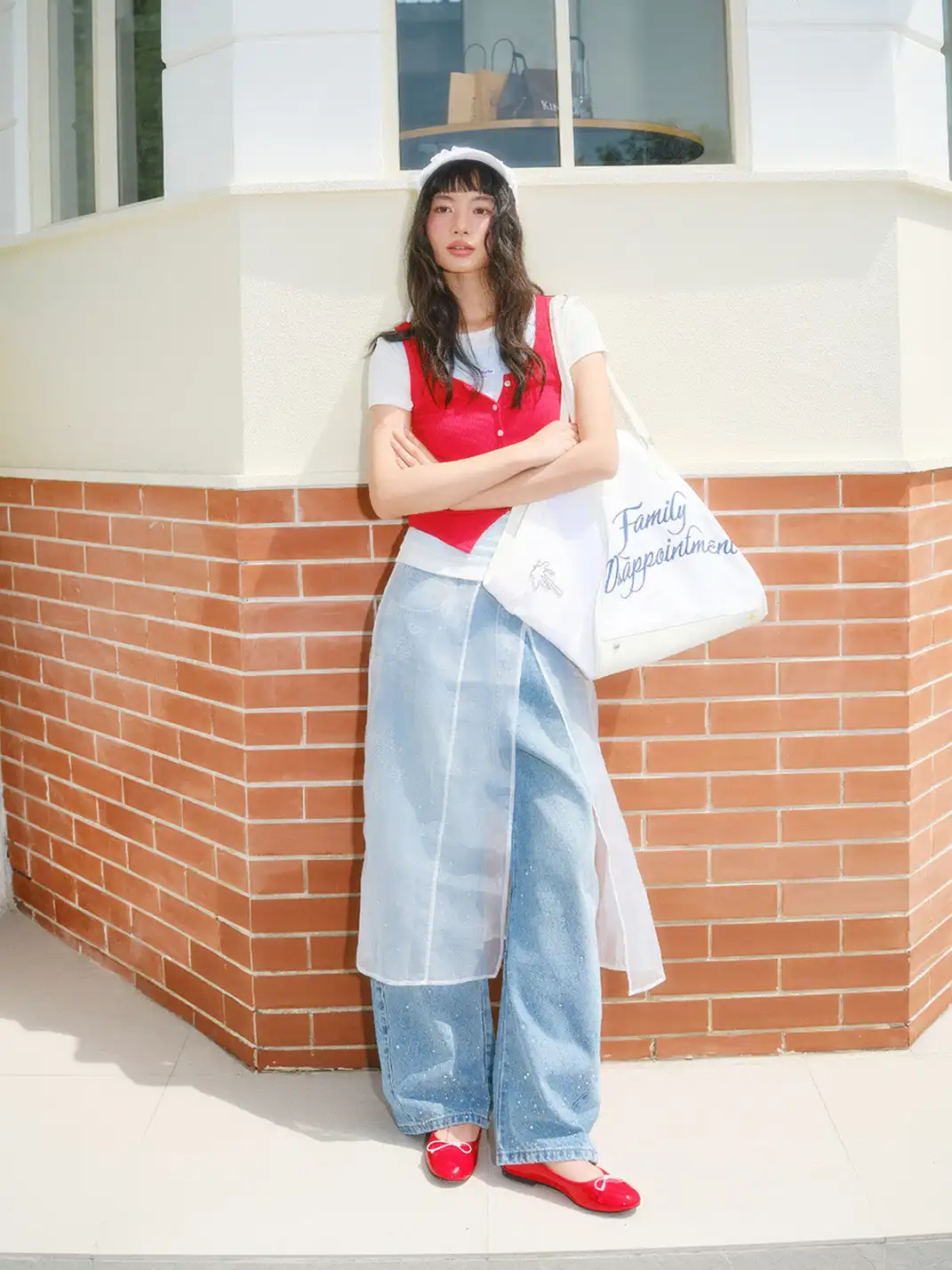 Concept Neun | Sweet Bow Flat Shoes