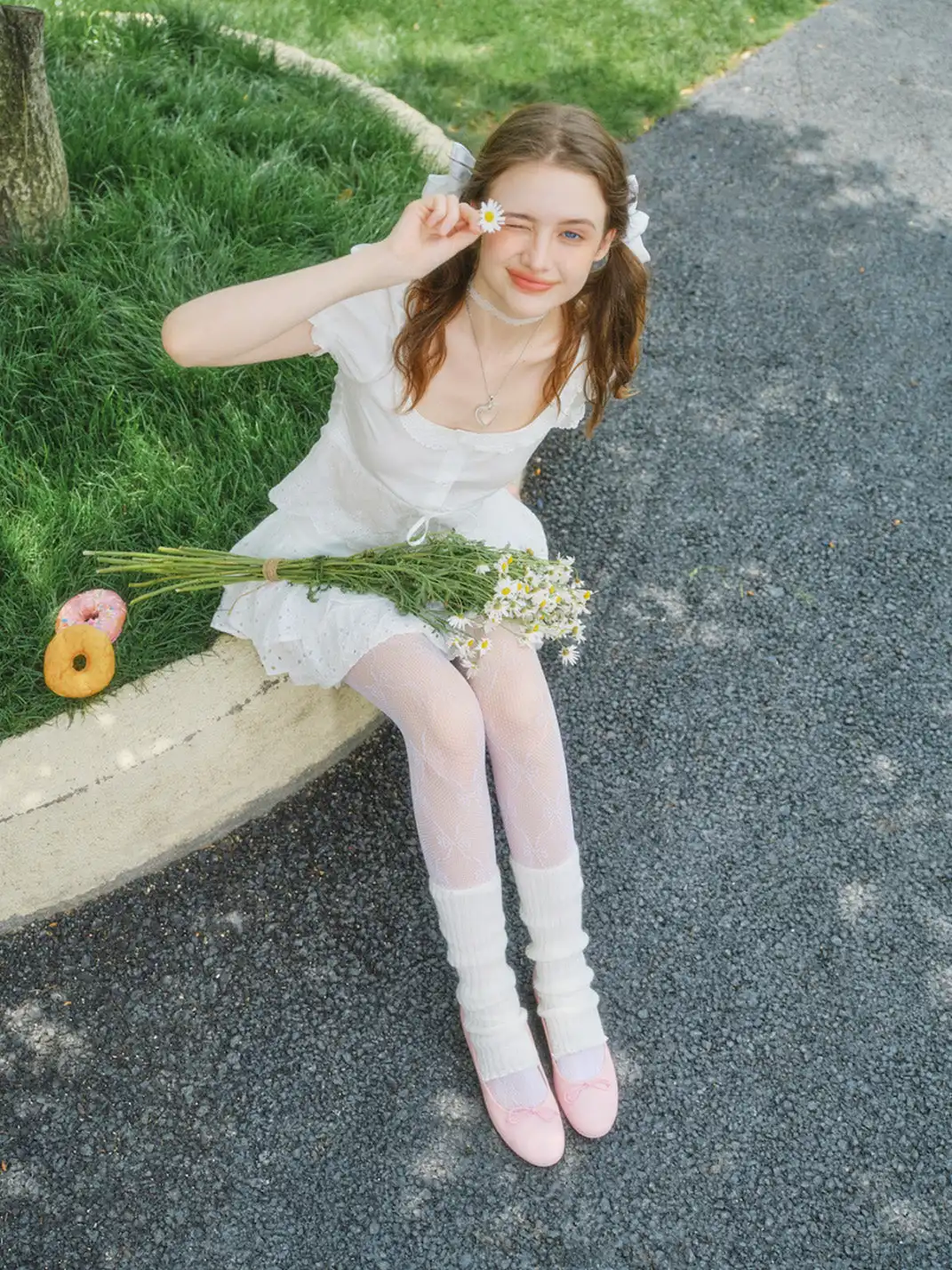 Concept Neun | Sweet Bow Flat Shoes