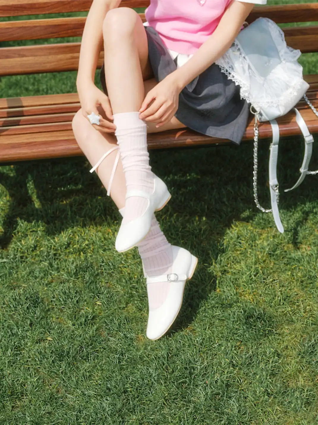 Concept Neun | Round Toe Soft Mary Jane Flat Shoes