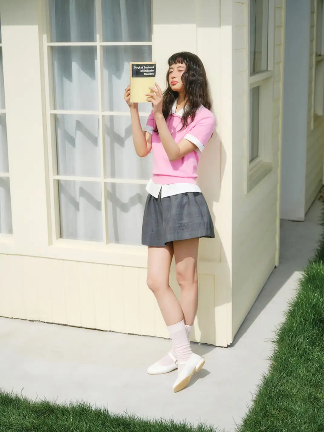 Concept Neun | Round Toe Soft Mary Jane Flat Shoes