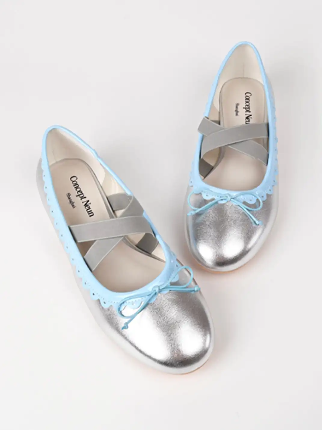 Concept Neun | Color Block Ballet Shoes