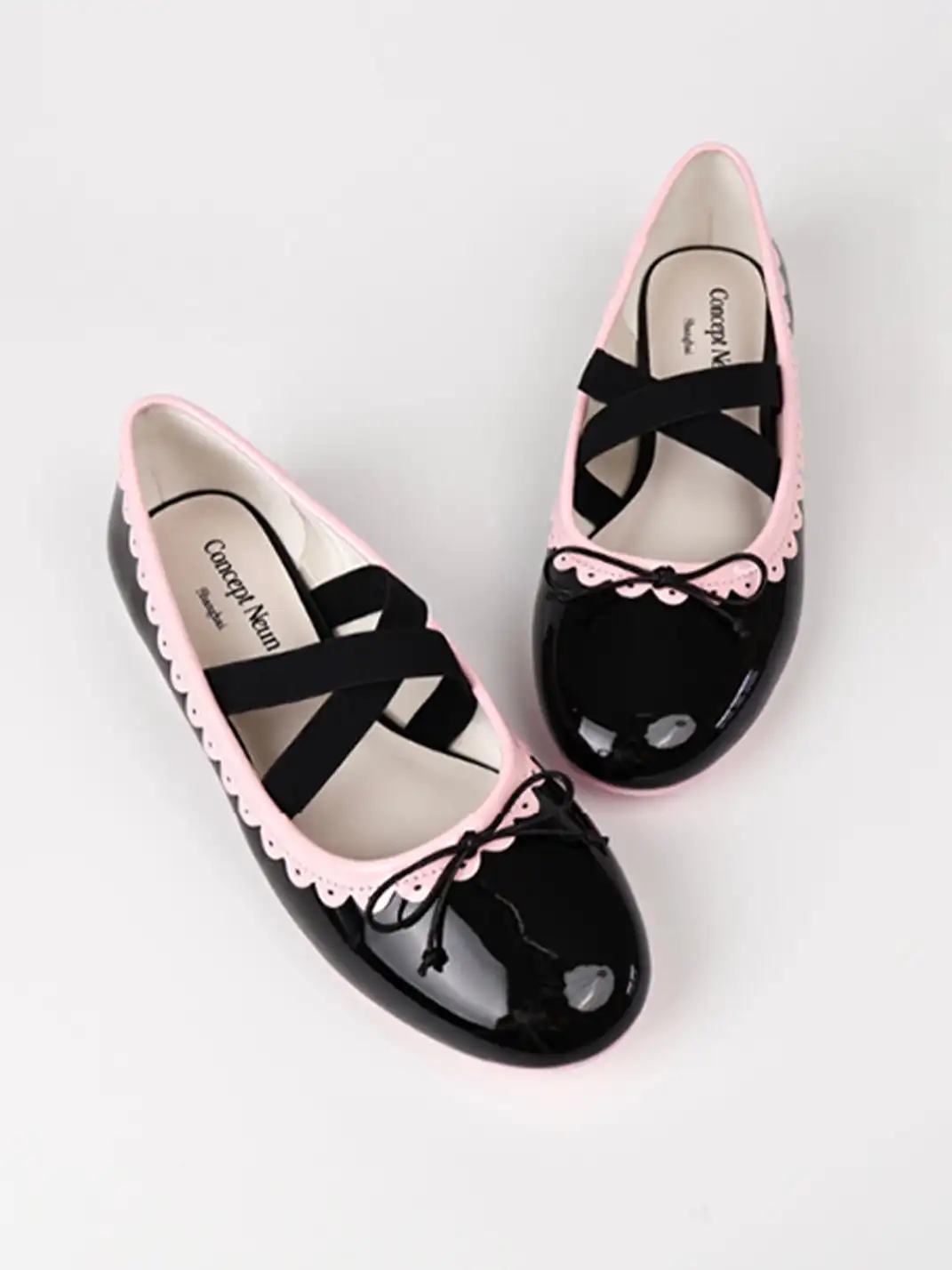 Concept Neun | Color Block Ballet Shoes