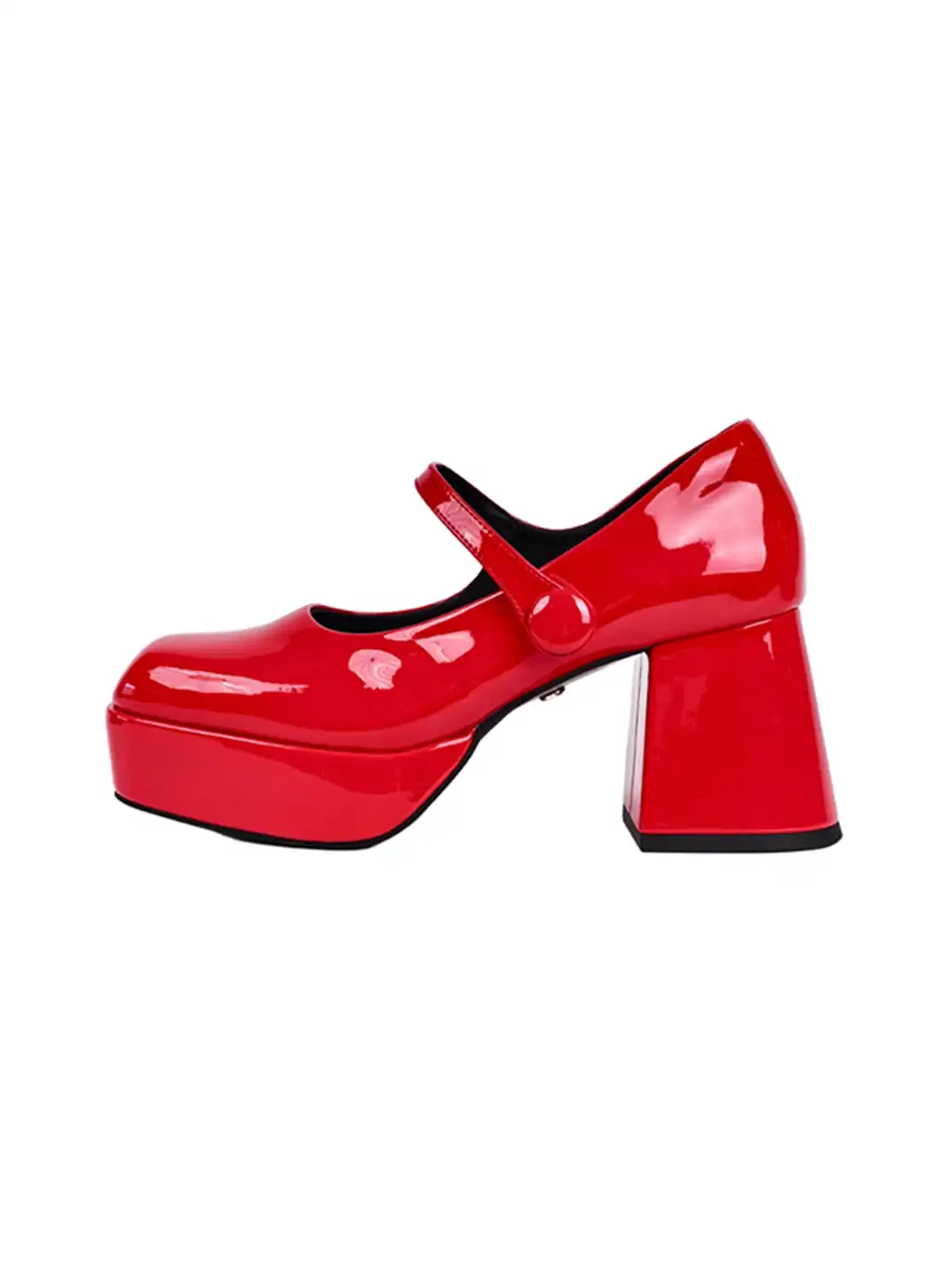 Concept Neun | Block Heel Square Toe Mary Jane Shoes