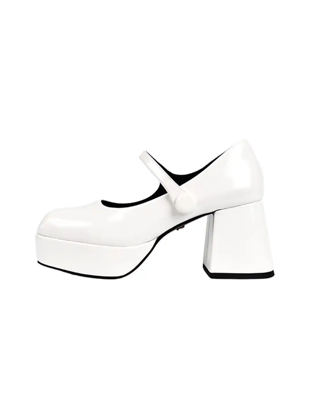 Concept Neun | Block Heel Square Toe Mary Jane Shoes