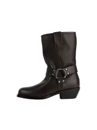 Concept Neun | Distressed Round Toe Ankle Boots