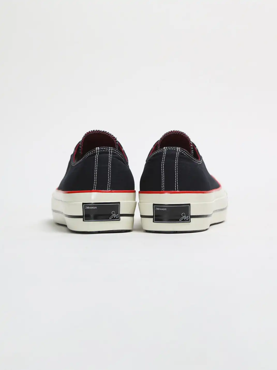 2Messages | Low-Top Vulcanized Casual Sports Platform Height-Increasing Canvas Shoes