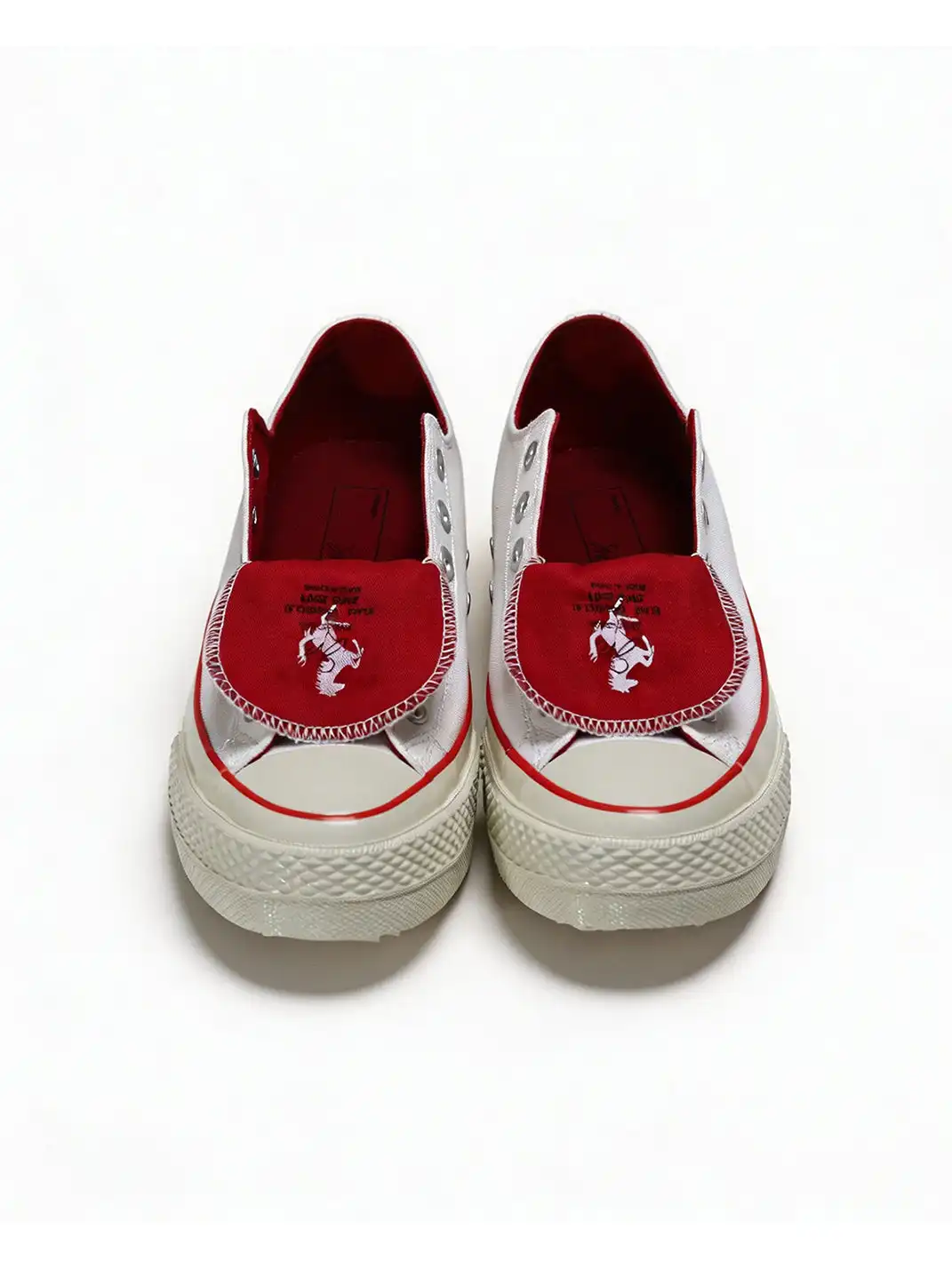 2Messages | Retro Platform Vulcanized Canvas Shoes