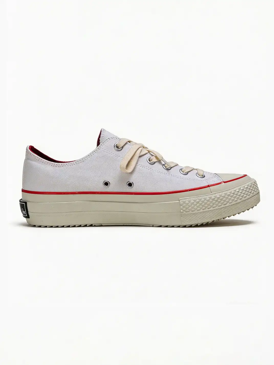 2Messages | Retro Platform Vulcanized Canvas Shoes