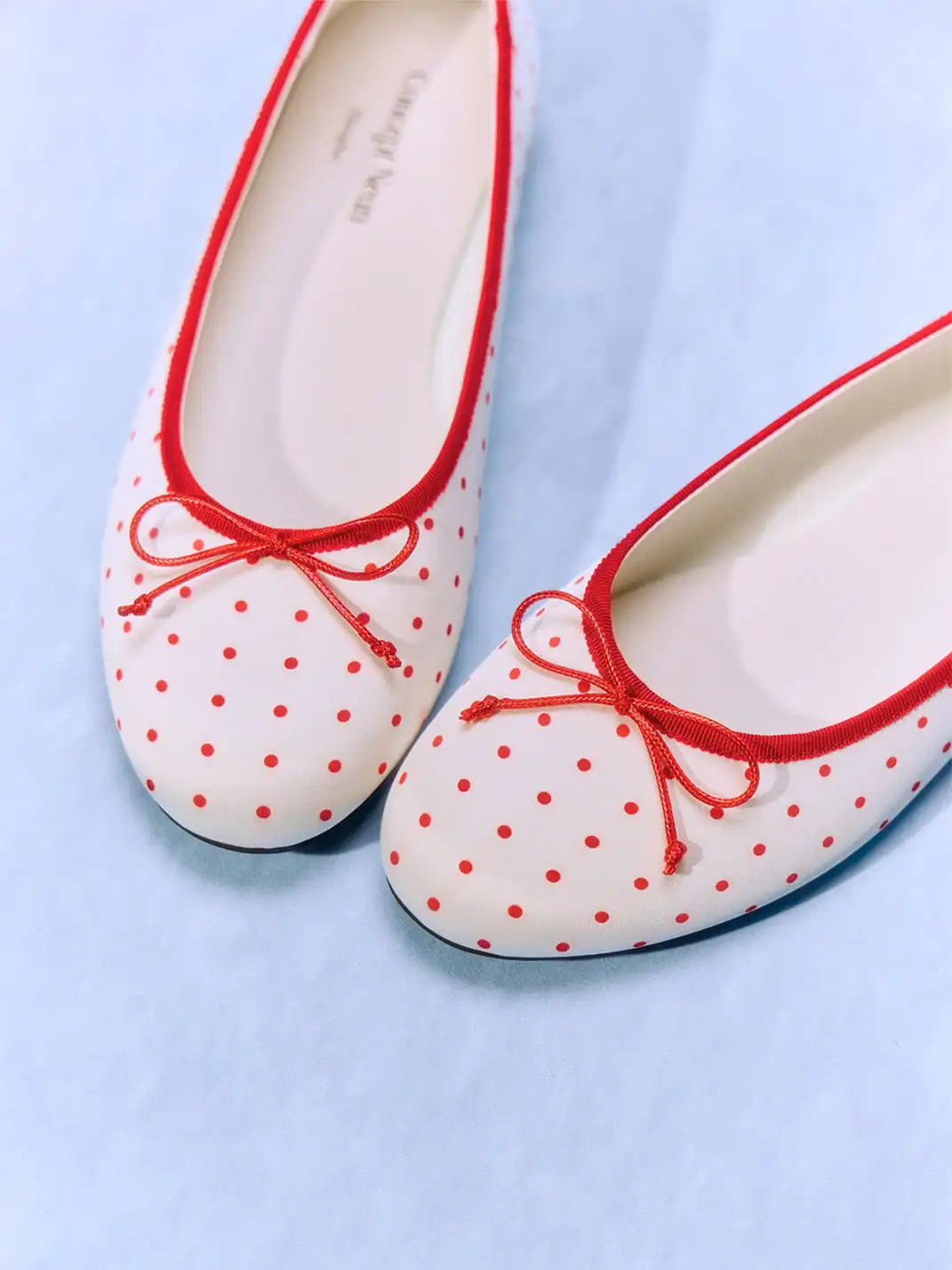 Concept Neun | Round Toe Bow Ballet Flats