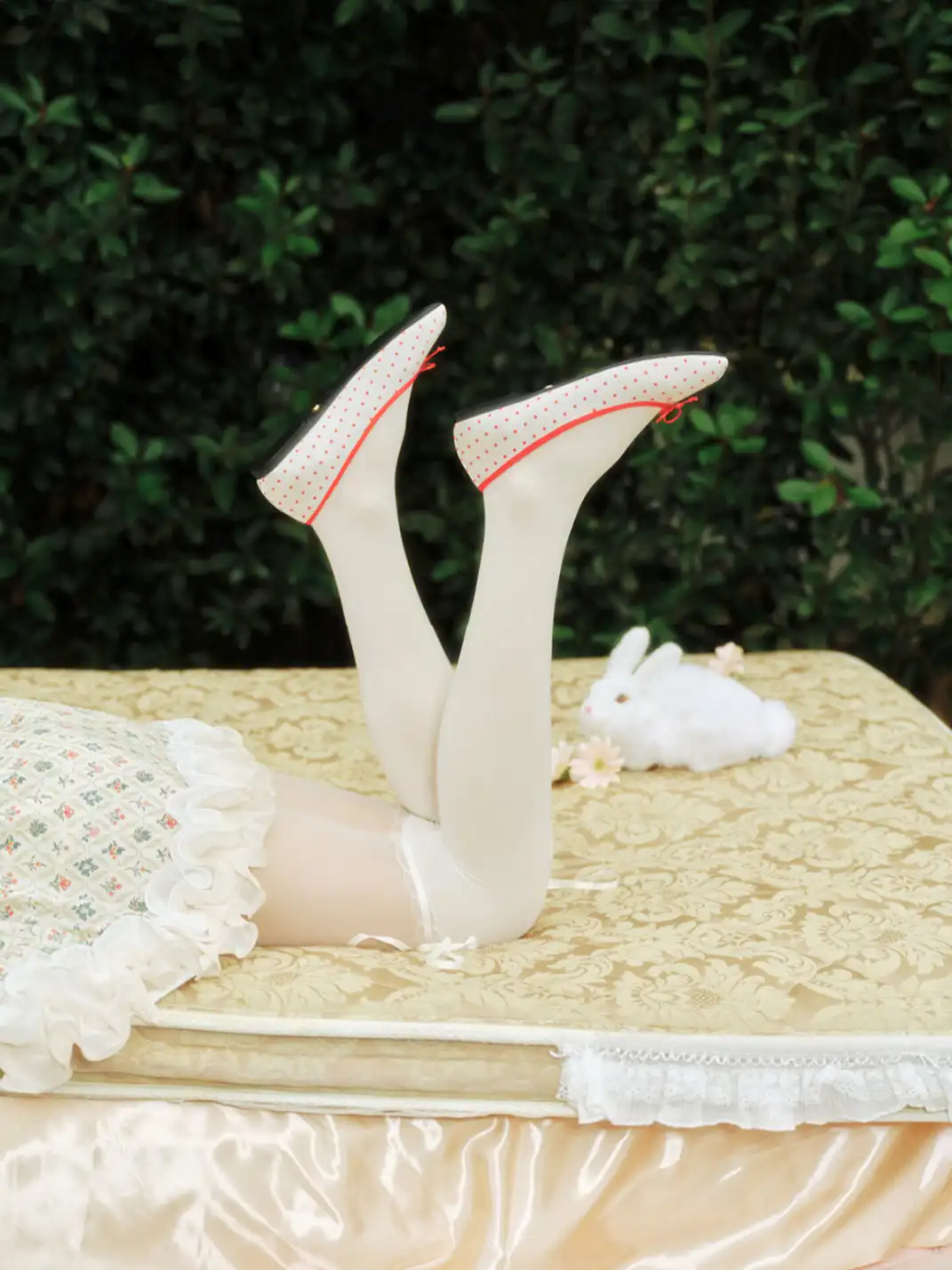Concept Neun | Round Toe Bow Ballet Flats