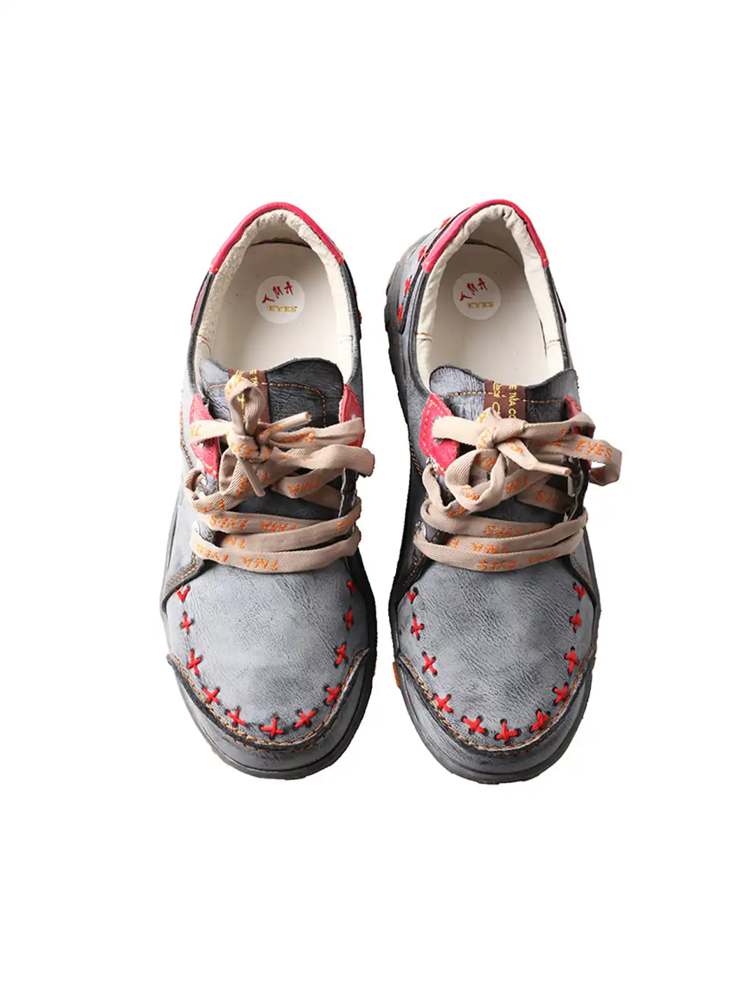 TMA EYES | Handmade Stitched Leather Sneakers