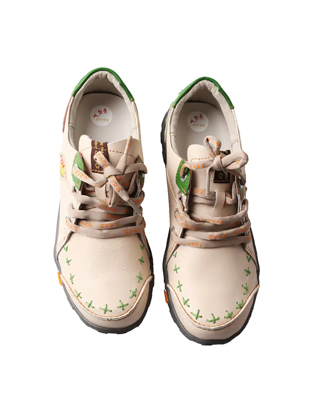 TMA EYES | Handmade Stitched Leather Sneakers