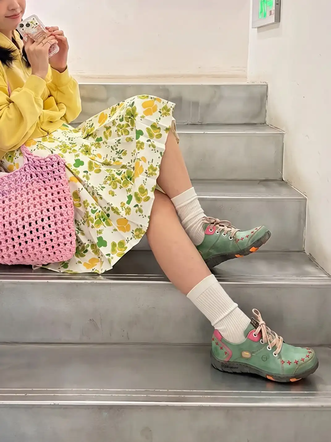 TMA EYES | Handmade Stitched Leather Sneakers