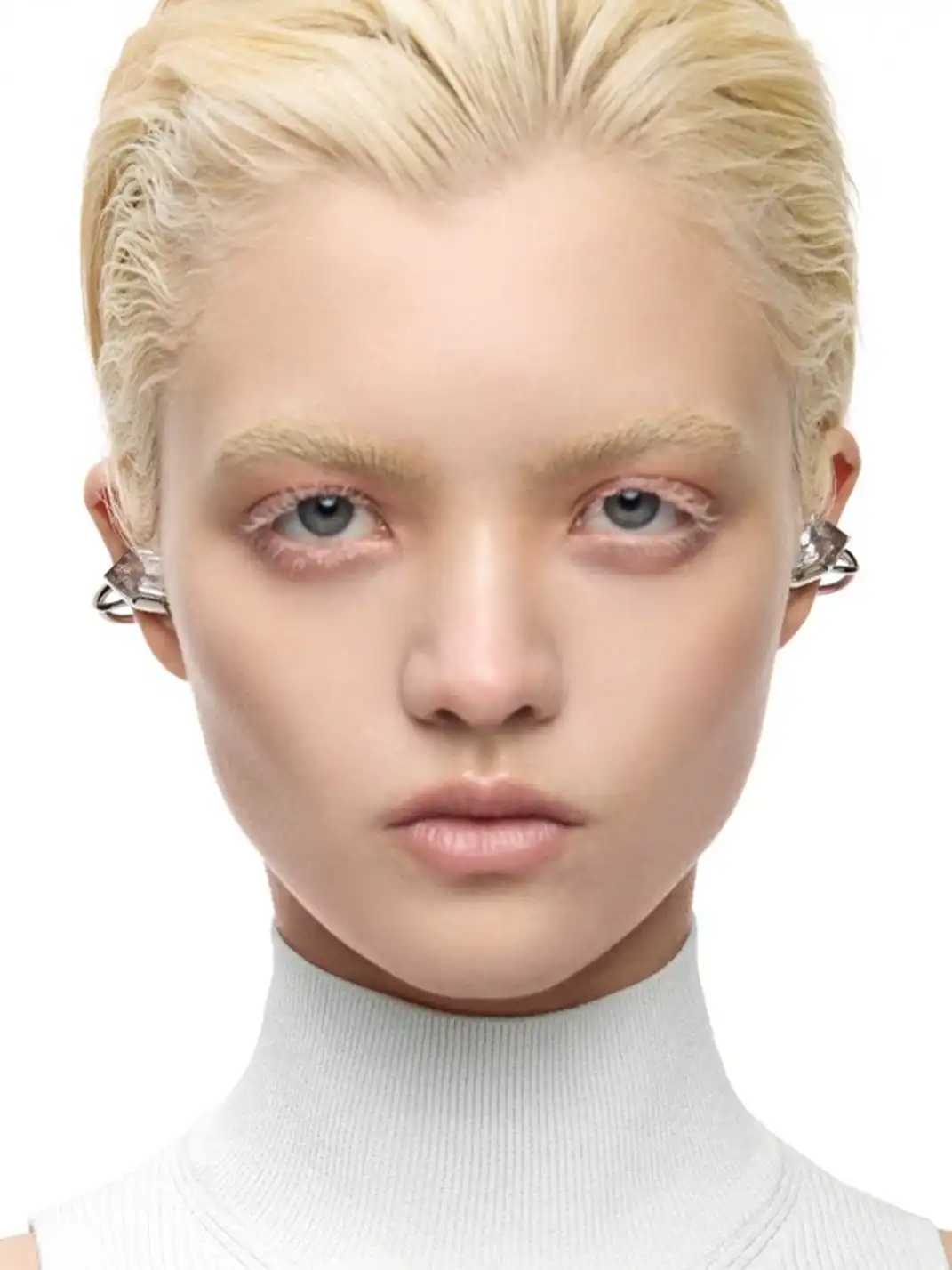OF HUNGER | White Zircon Electronic Gem AI Earbuds