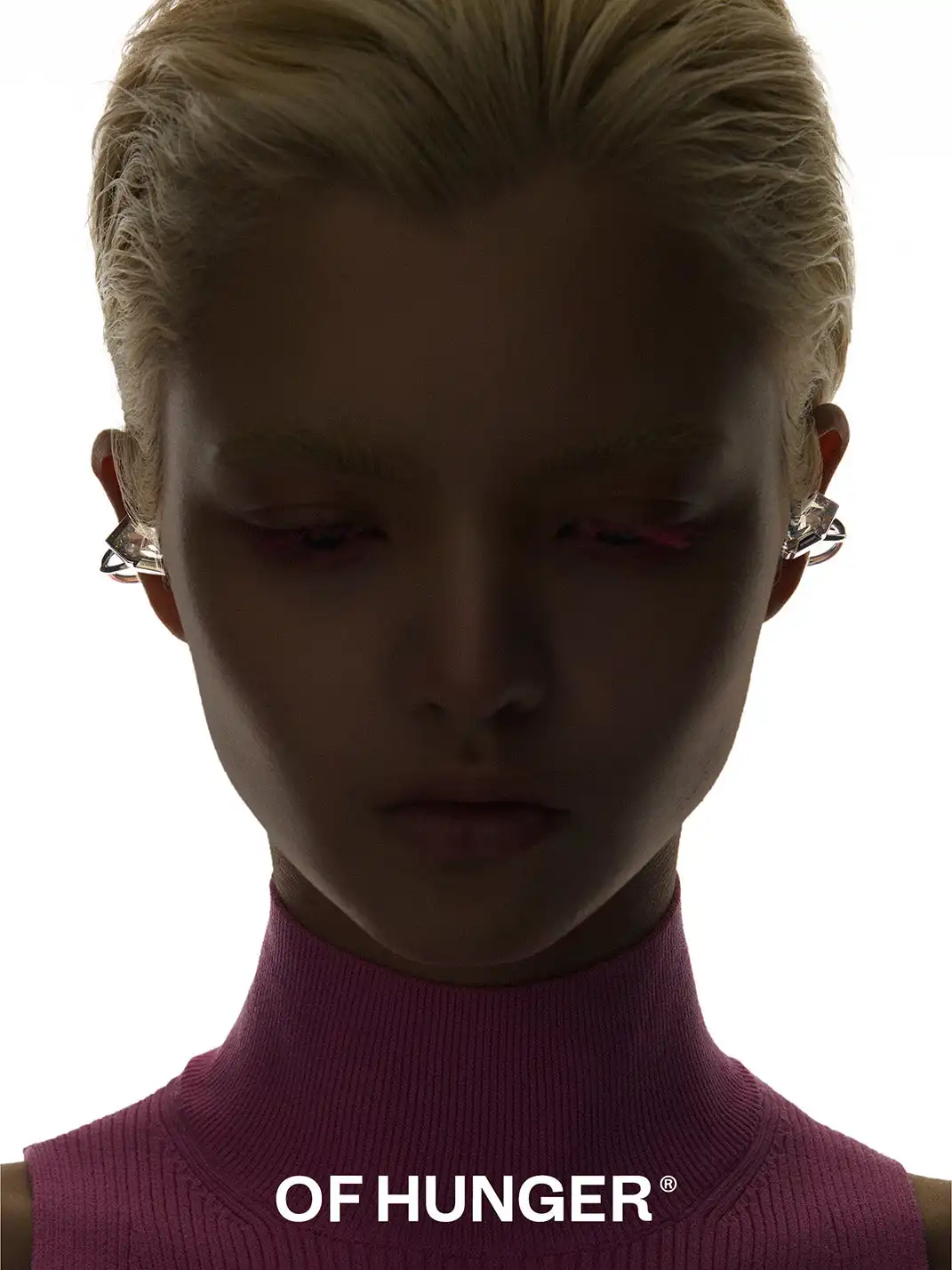 OF HUNGER | White Zircon Electronic Gem AI Earbuds