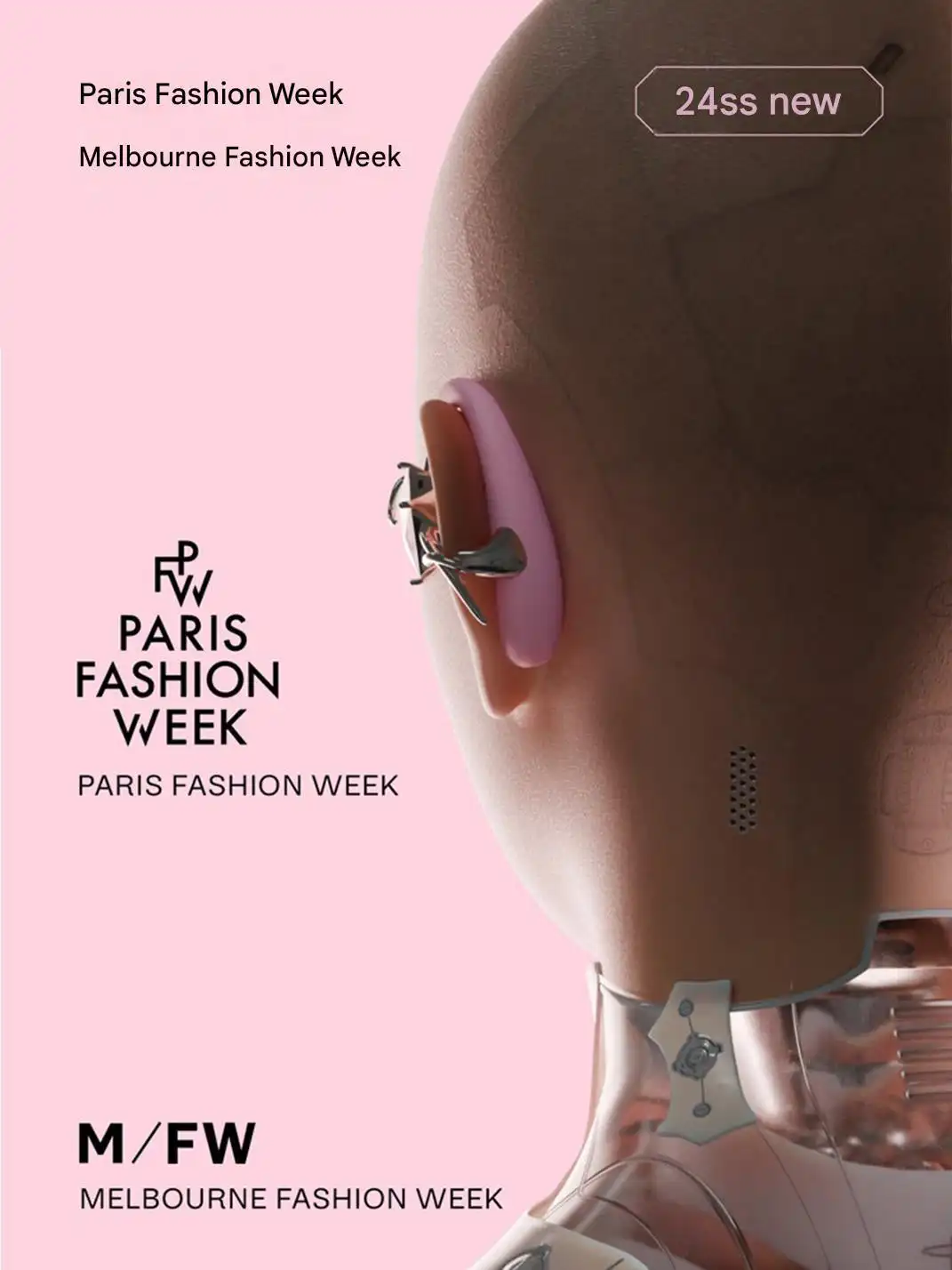 OF HUNGER | Pinkish White Stone OWS Fashion Earbuds