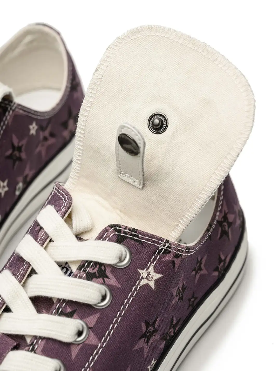 VETERANBOI | Full Print Leopard Logo Canvas Sneakers