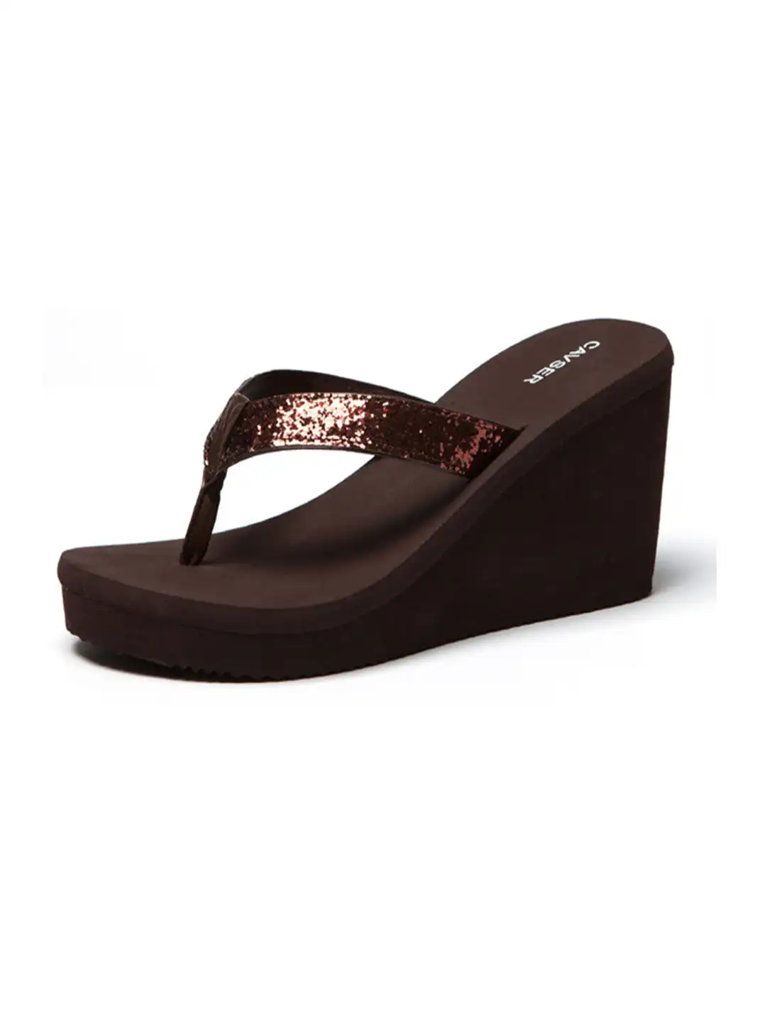 CAVSER | High Heel Clip-Toe Platform Flip Flops