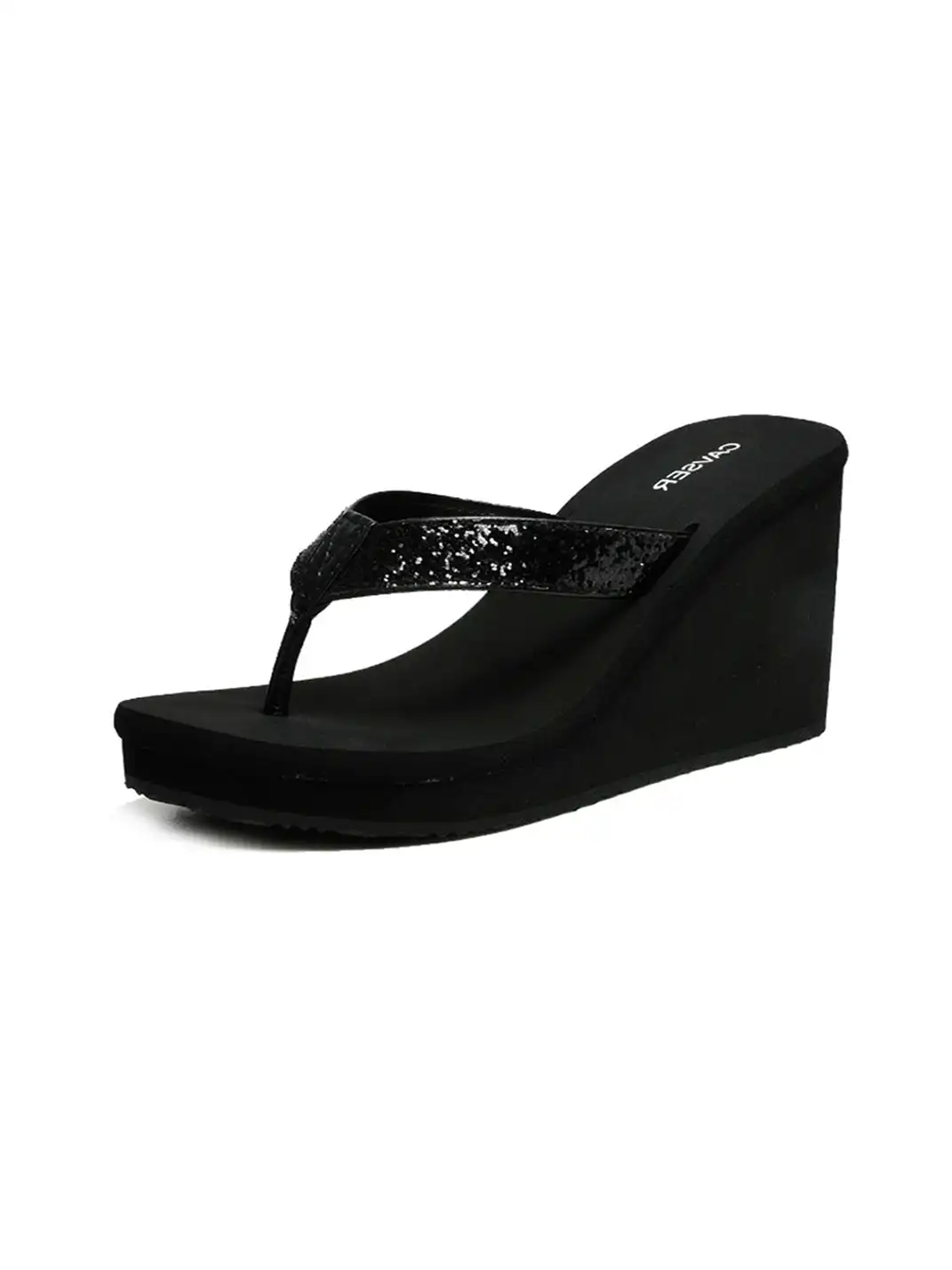 CAVSER | High Heel Clip-Toe Platform Flip Flops