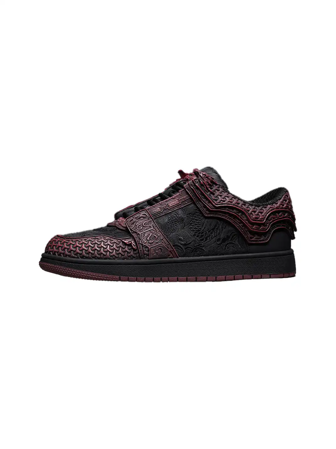 SGSX | Jin Yi Wei 3D Embossed Low-Top Sneakers