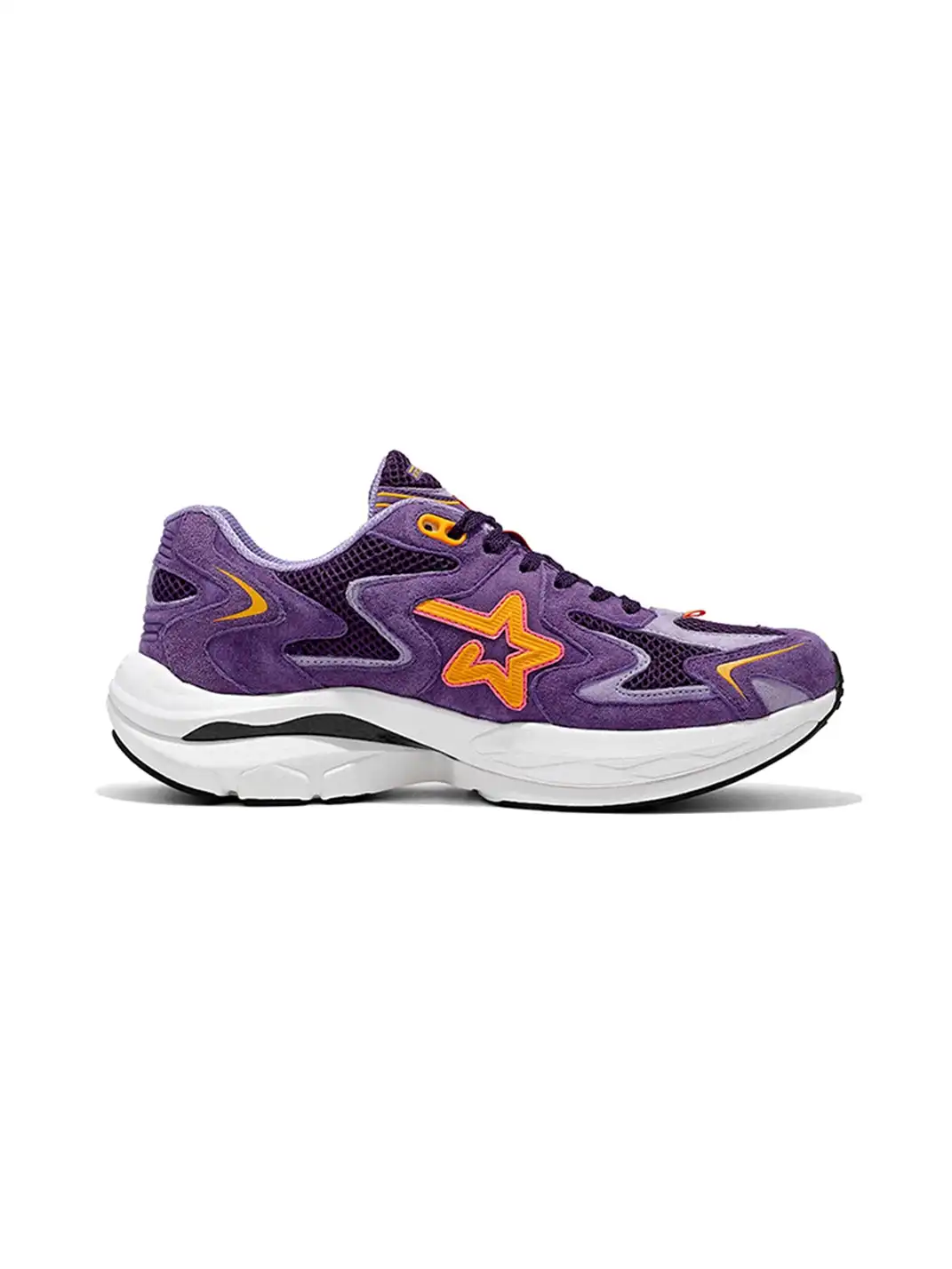 RIPSTAR | Full-Length Carbon Plate Breathable Running Shoes-Pruple