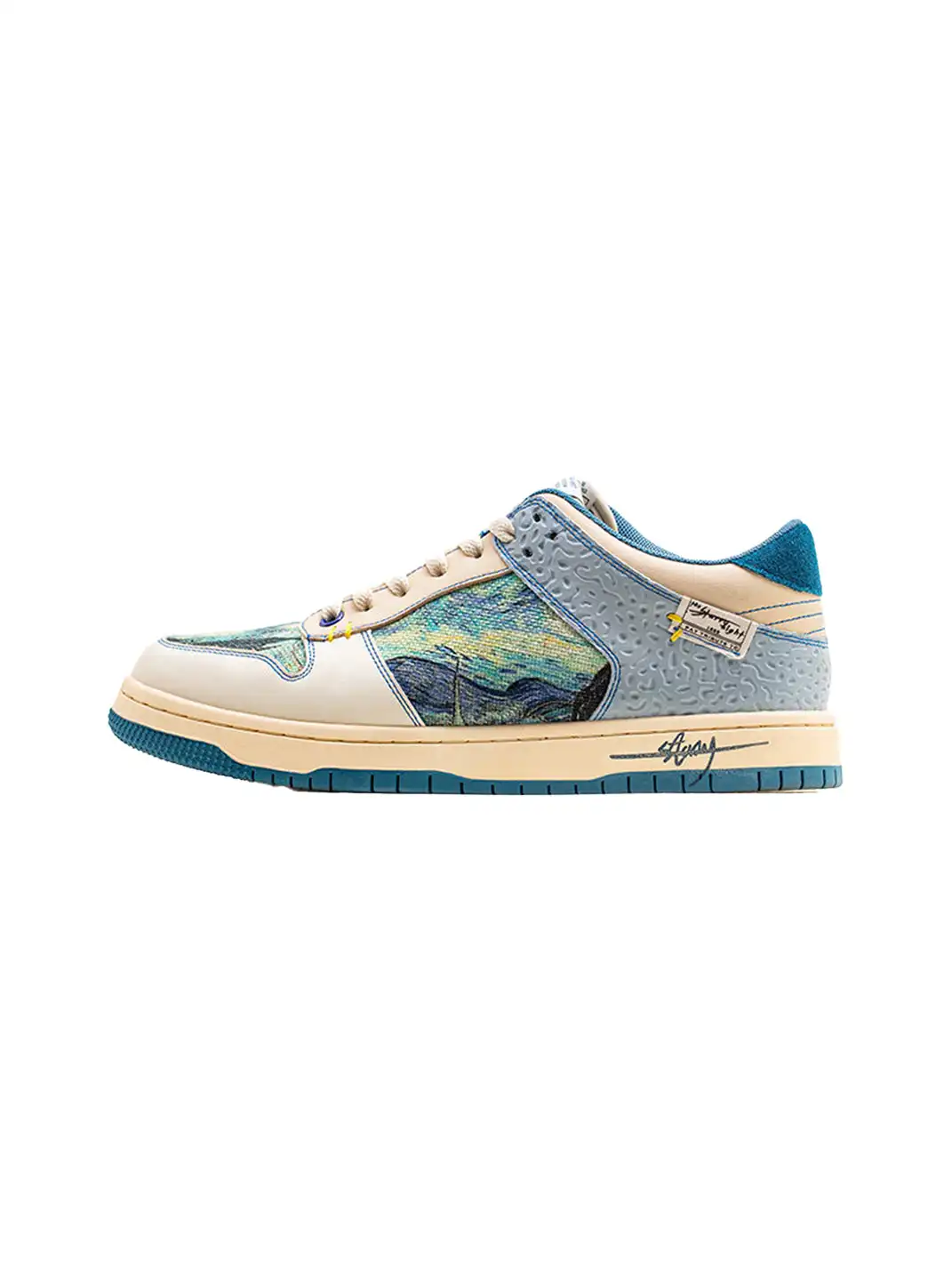 MRA | Starry Oil Painting Casual Skate Shoes