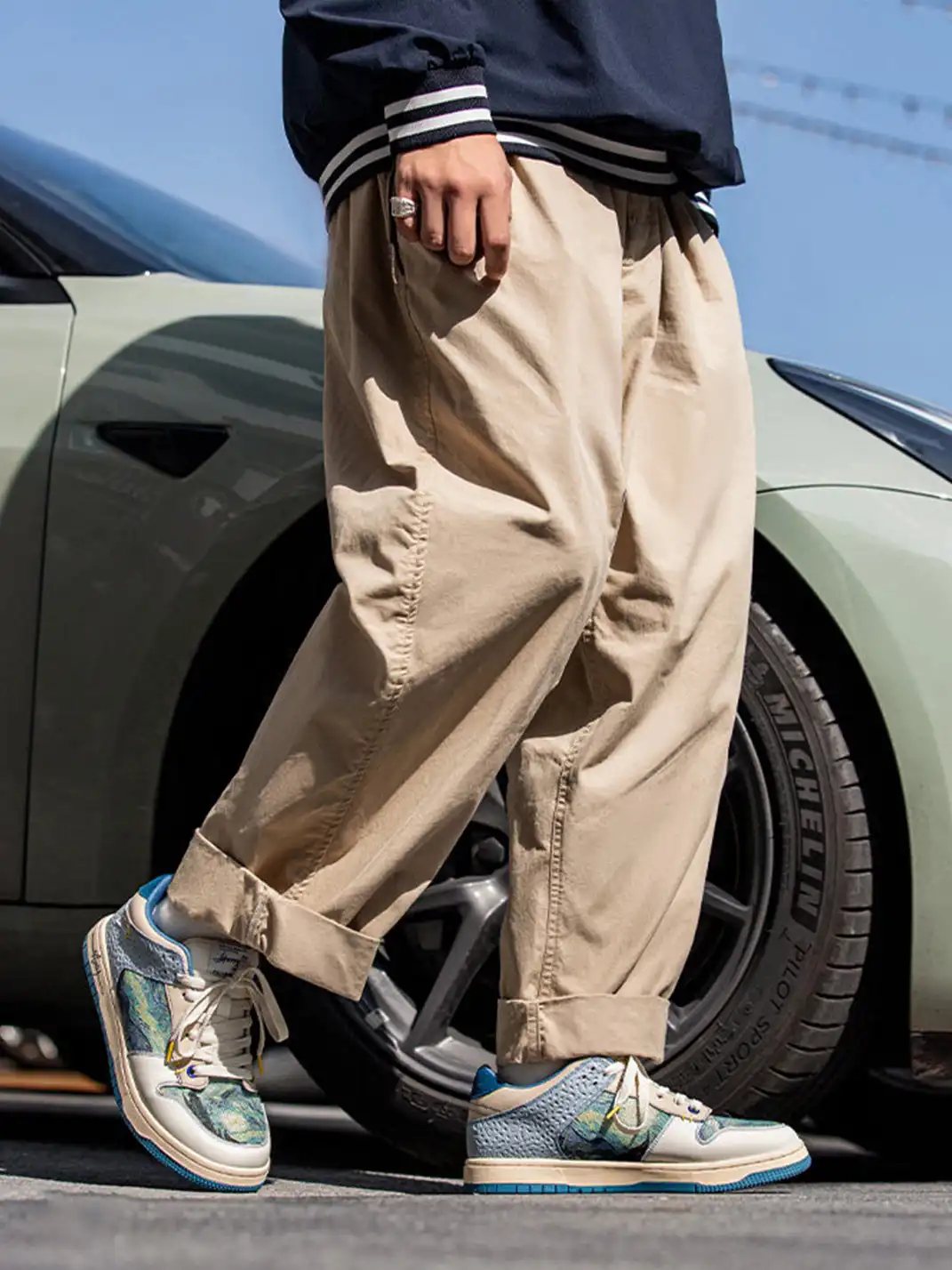 MRA | Starry Oil Painting Casual Skate Shoes