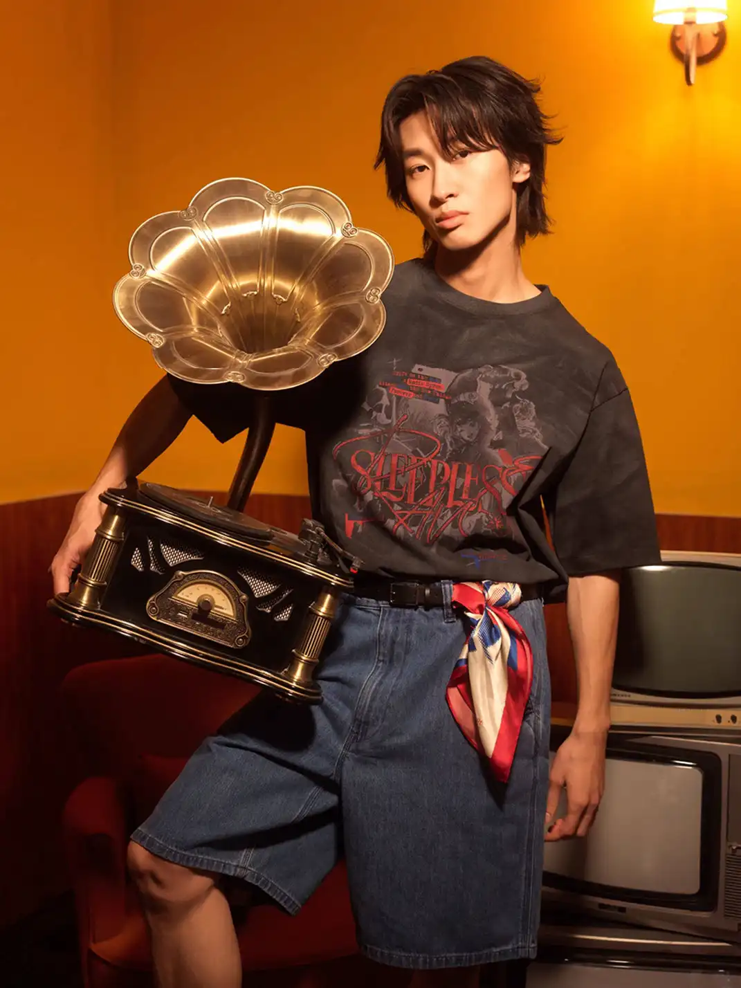 KSGY | Vintage Printed T-shirt