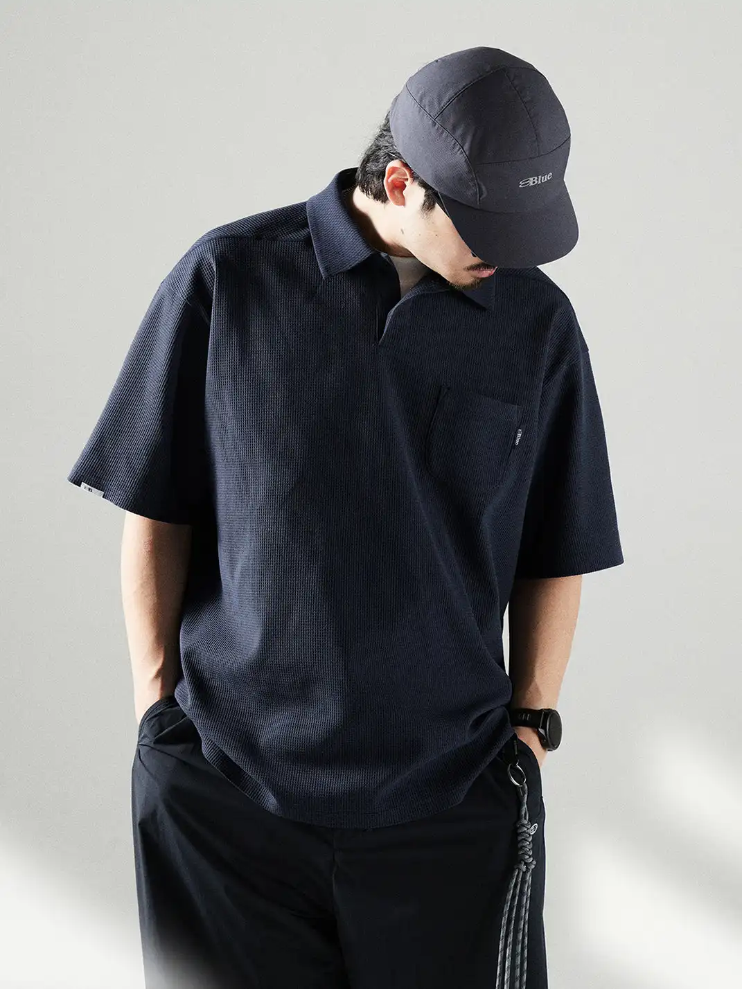 BlueMonte | Sorona Lapel Antibacterial Polo Shirt