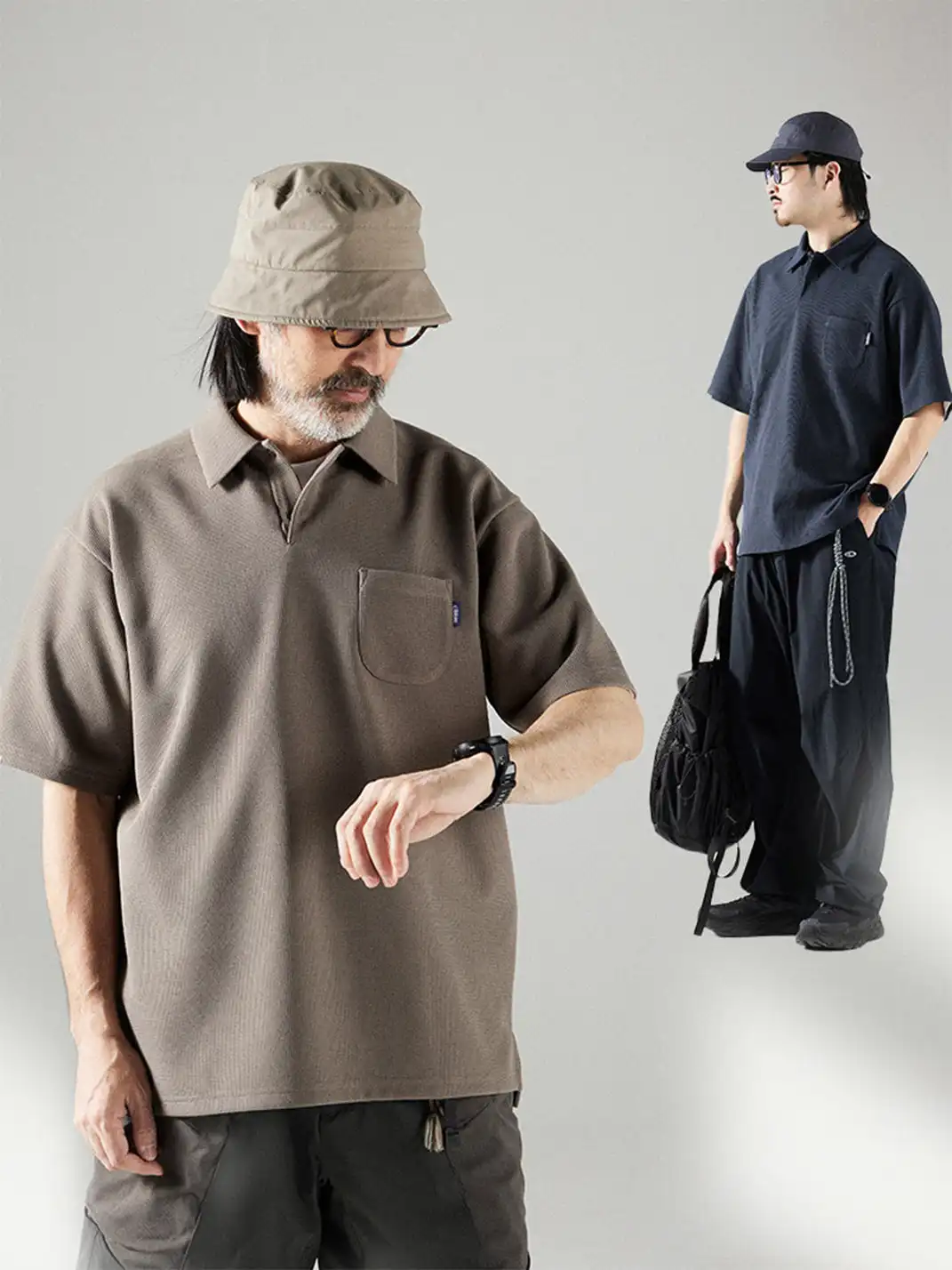 BlueMonte | Sorona Lapel Antibacterial Polo Shirt