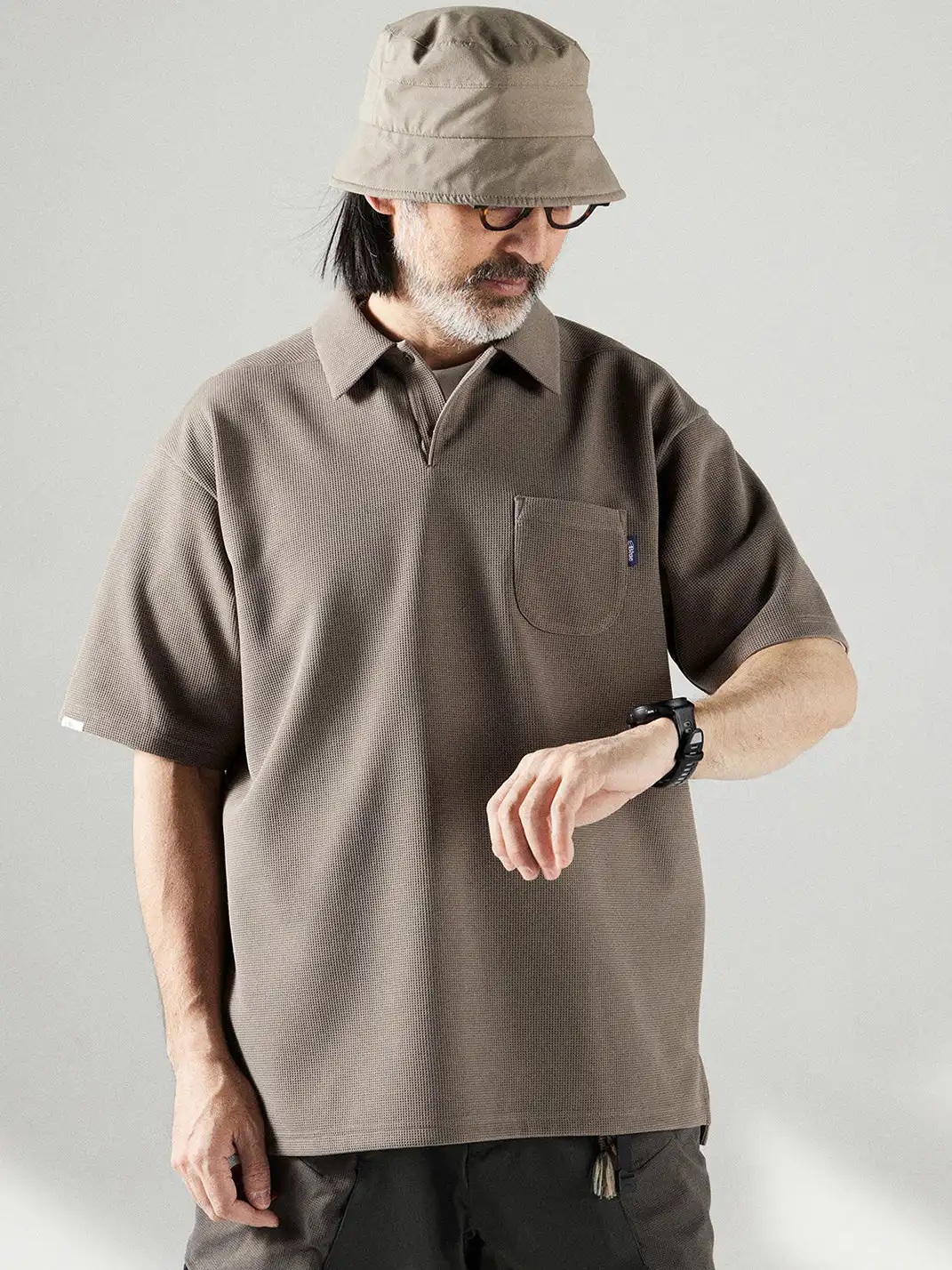 BlueMonte | Sorona Lapel Antibacterial Polo Shirt