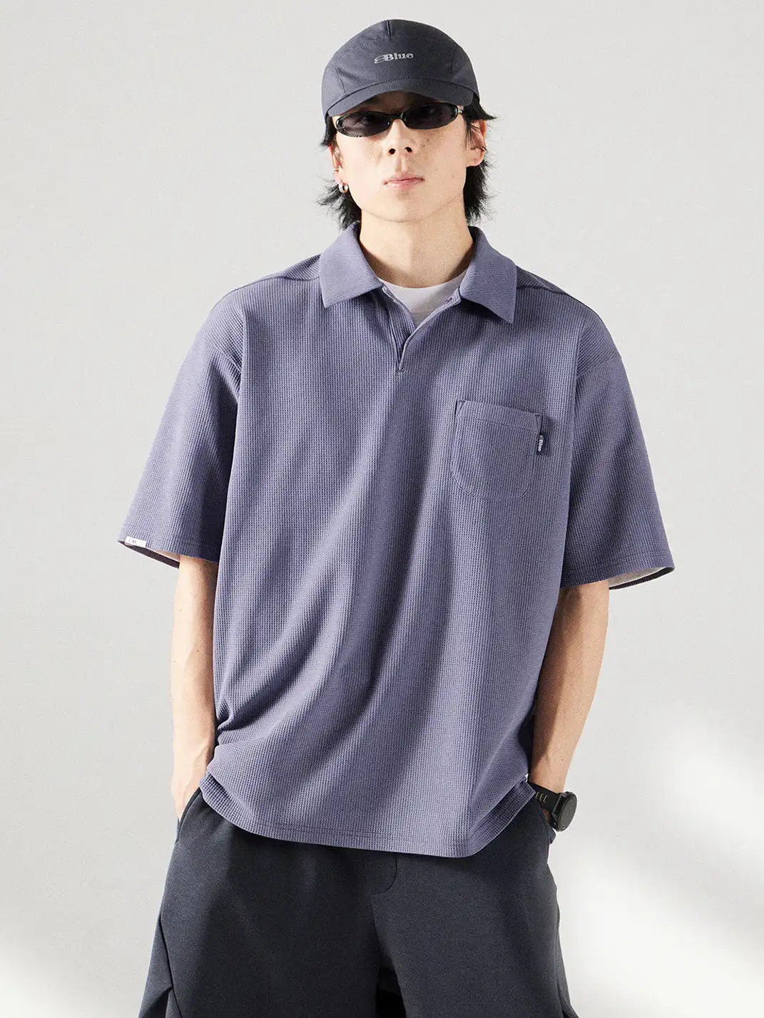BlueMonte | Sorona Lapel Antibacterial Polo Shirt