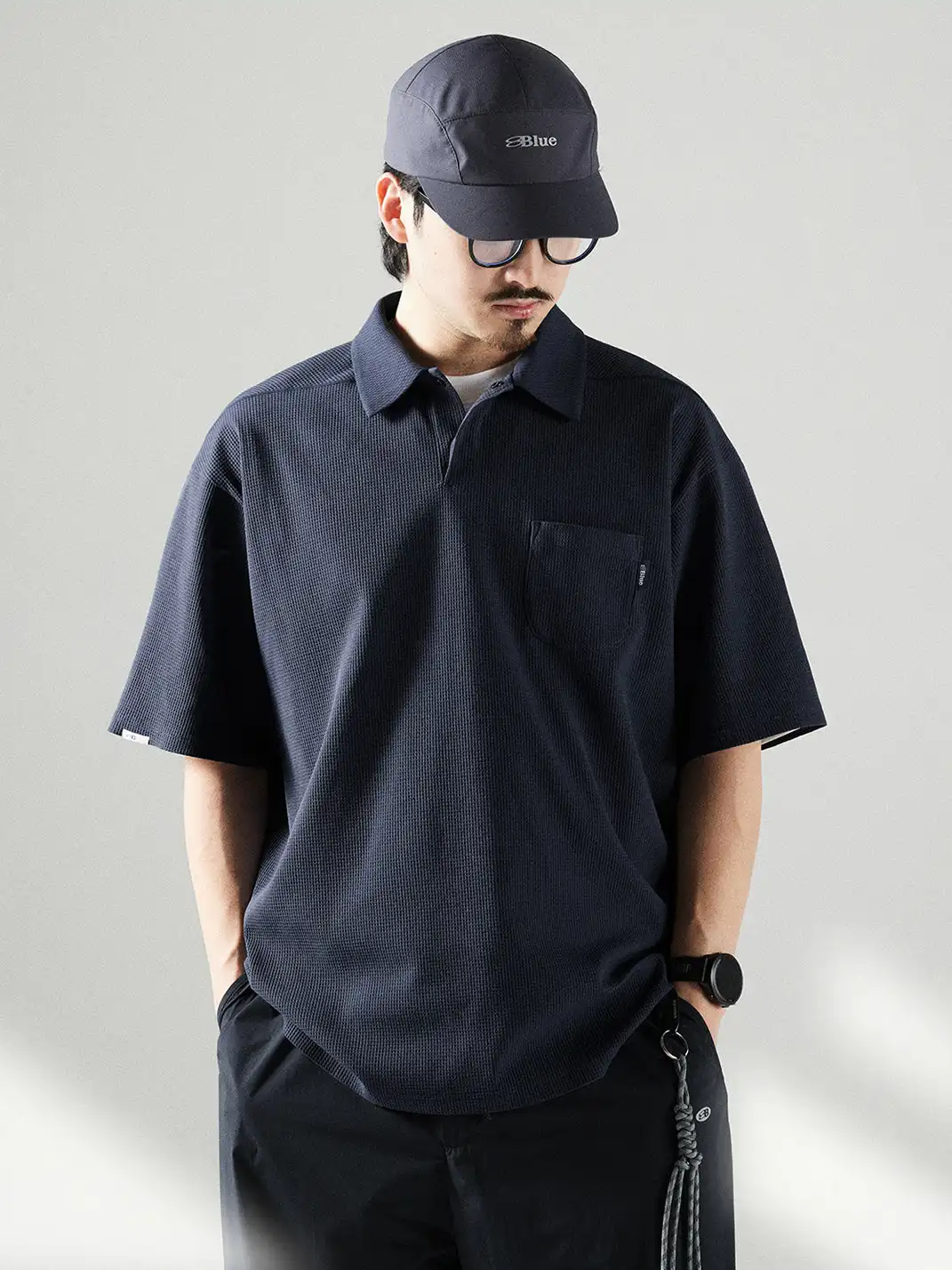 BlueMonte | Sorona Lapel Antibacterial Polo Shirt