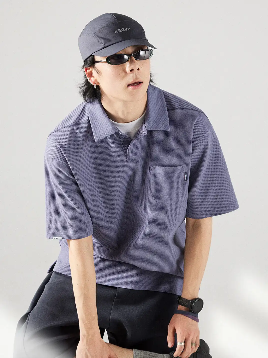 BlueMonte | Sorona Lapel Antibacterial Polo Shirt