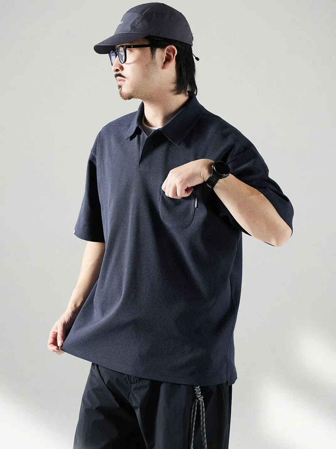 BlueMonte | Sorona Lapel Antibacterial Polo Shirt