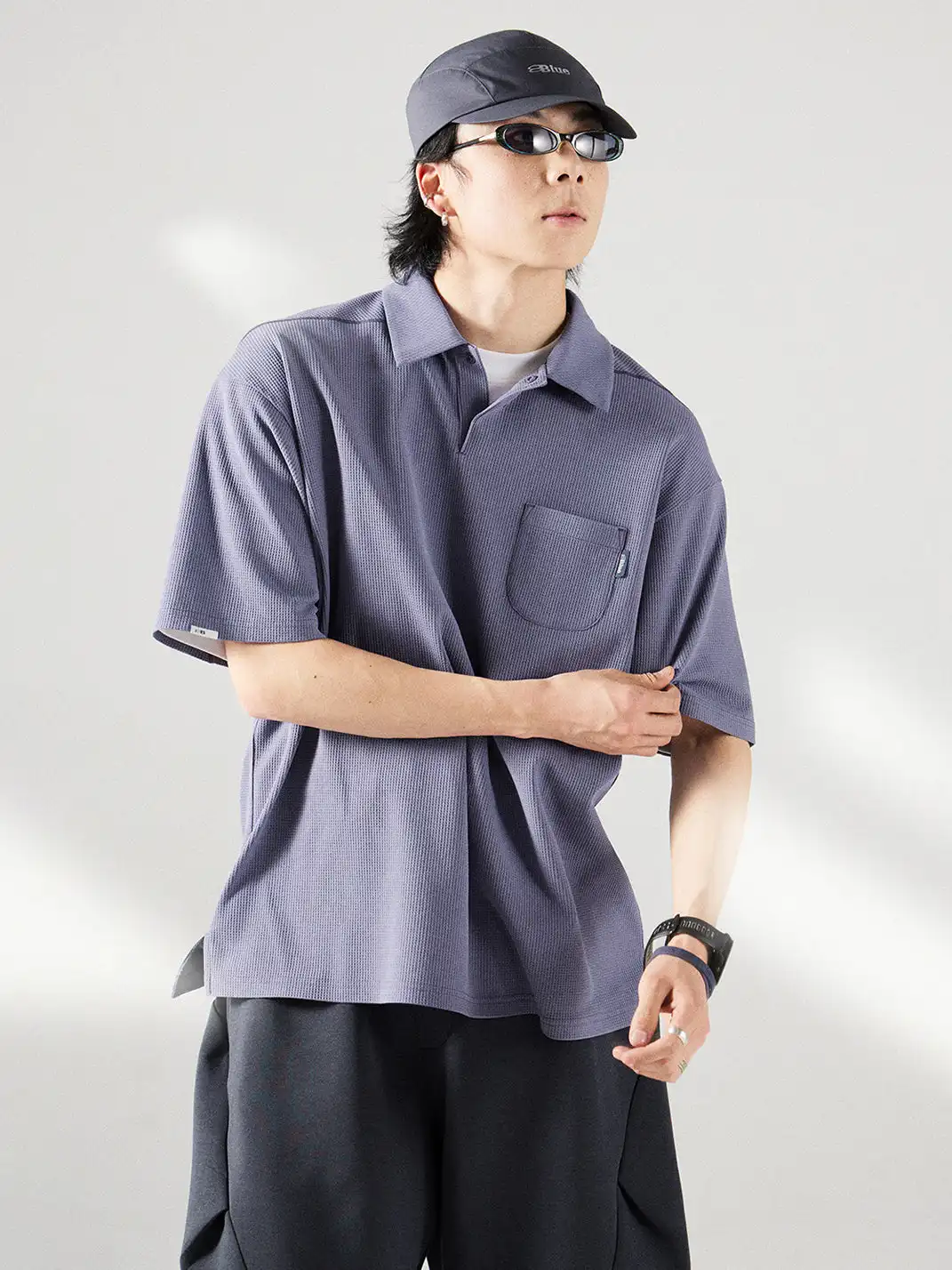 BlueMonte | Sorona Lapel Antibacterial Polo Shirt